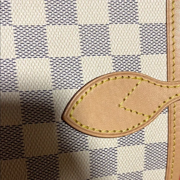 Louis Vuitton Damier Azur Neverfull MM, rose ballerine interior, - Picture 14 of 17